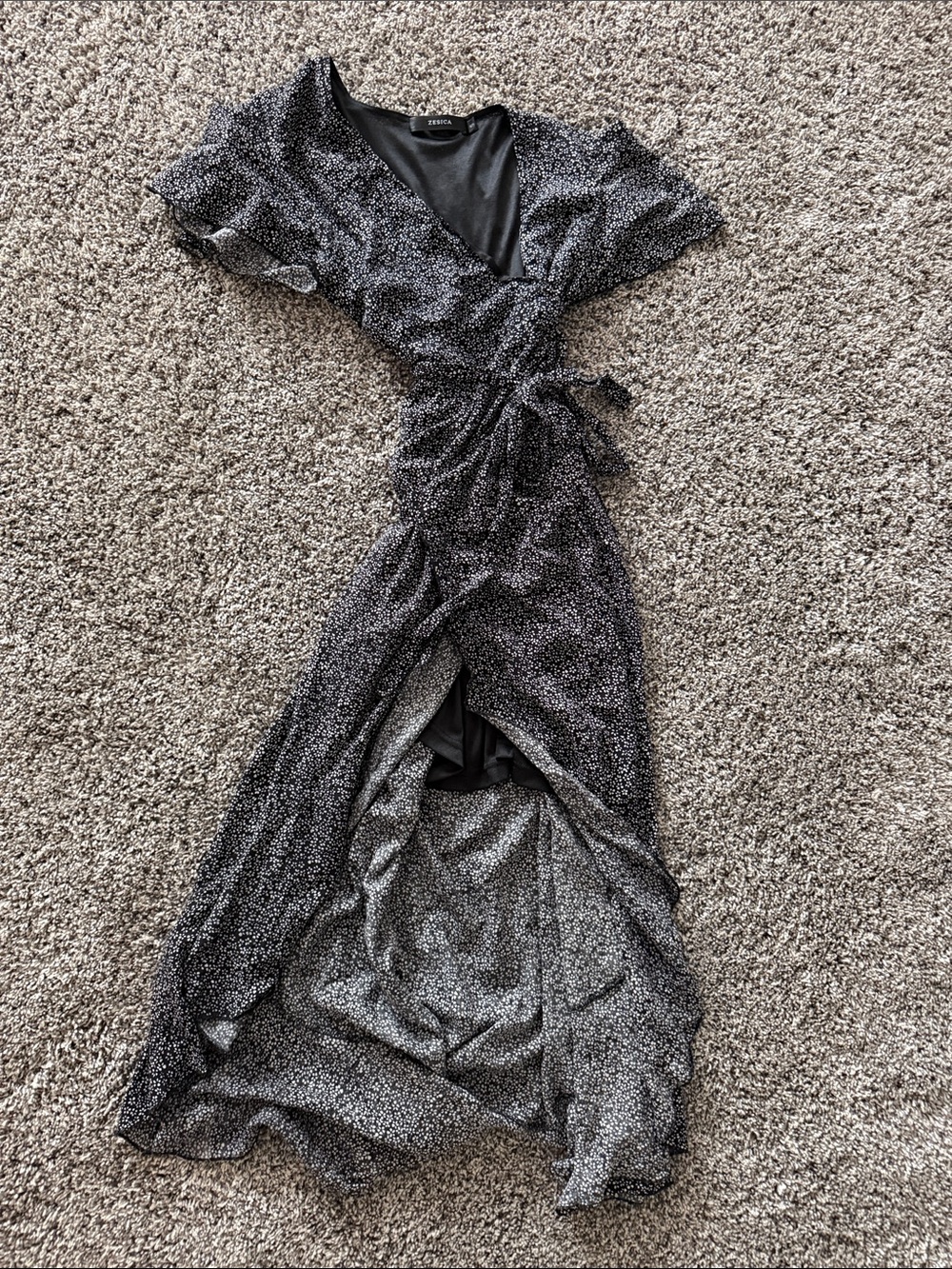 Small Zesica wrap dress